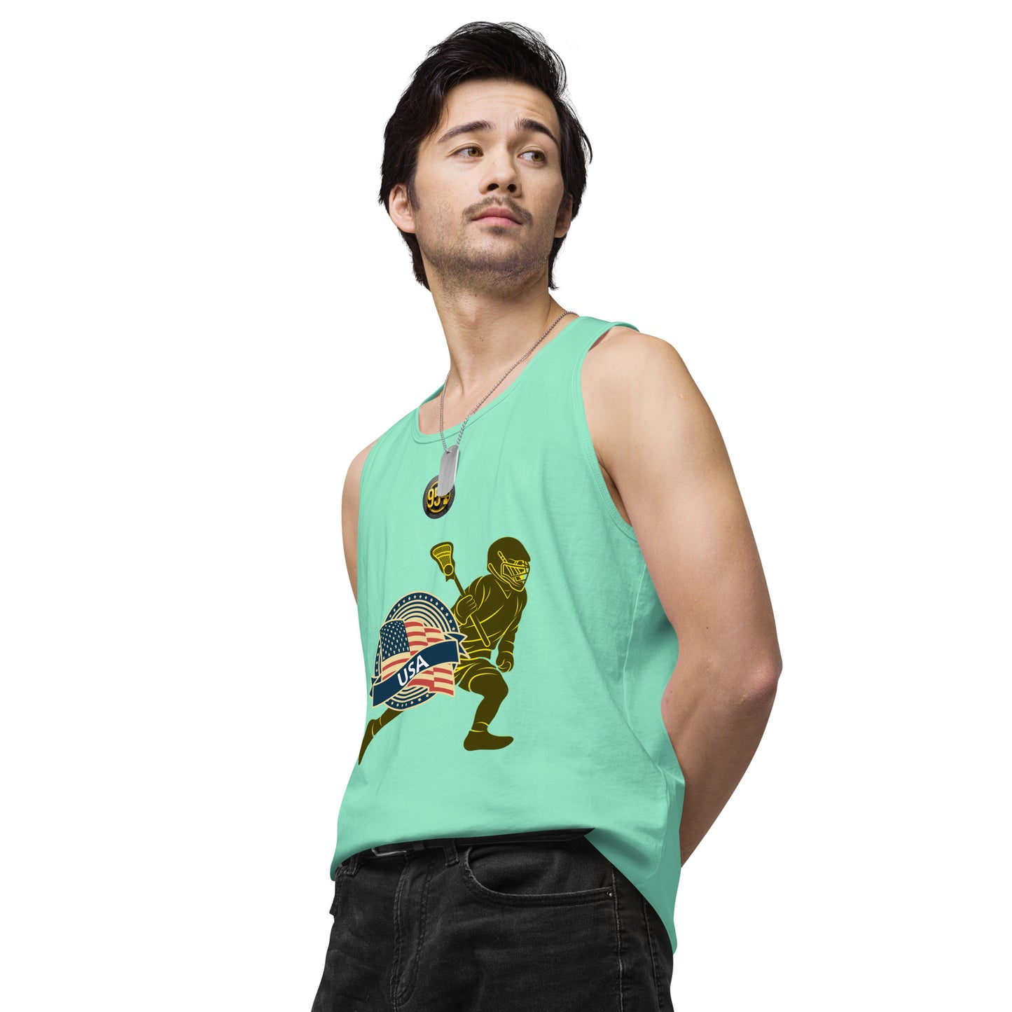 Lacrosse 954 Signature Men’s premium tank top