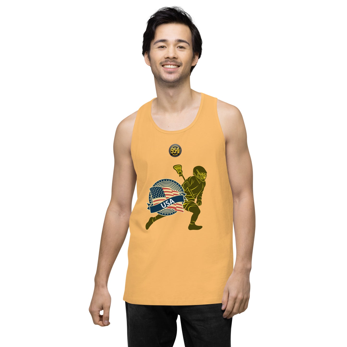 Lacrosse 954 Signature Men’s premium tank top