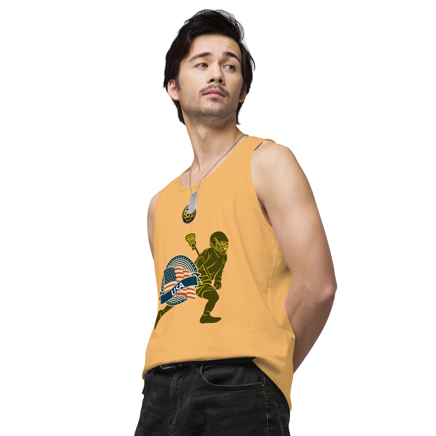 Lacrosse 954 Signature Men’s premium tank top