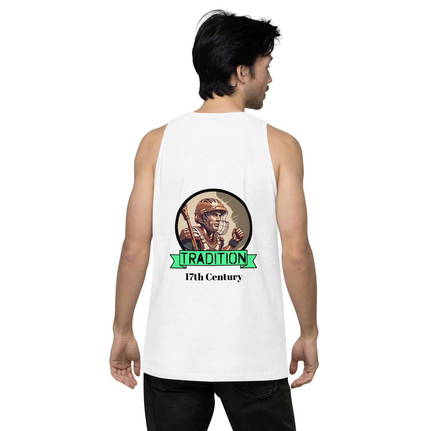 Lacrosse 954 Signature Men’s premium tank top