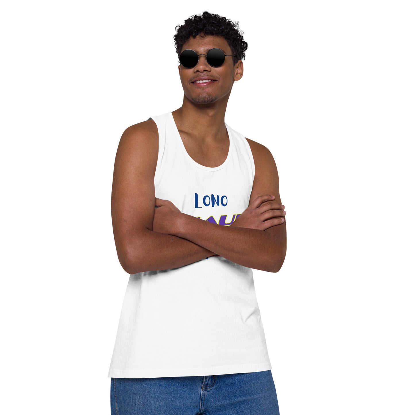 MAUI Strong 954 Mission Rescue Men’s premium tank top