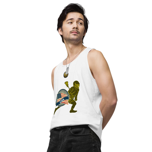 Lacrosse 954 Signature Men’s premium tank top