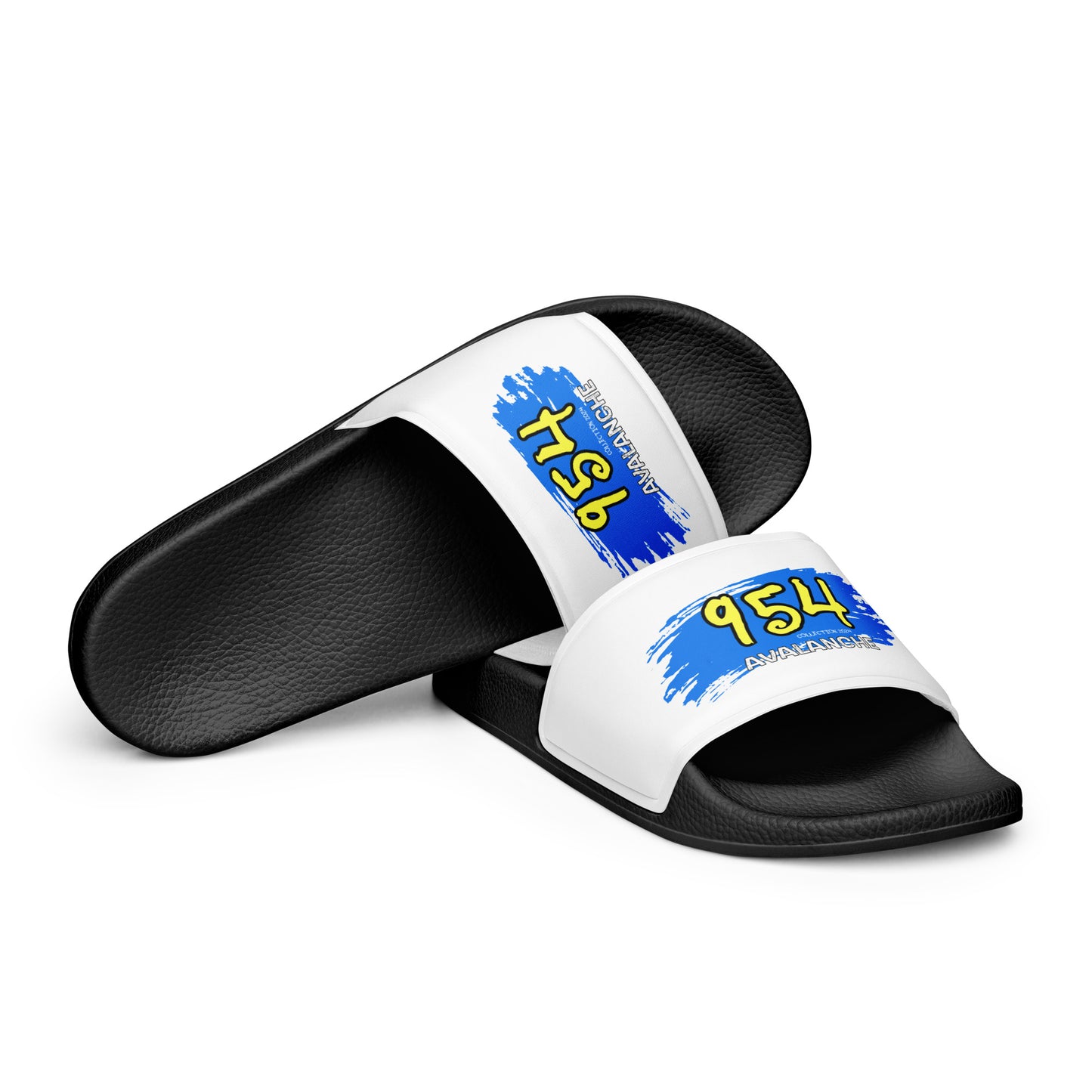 AVALANCHE 954 Signature White Men’s slides