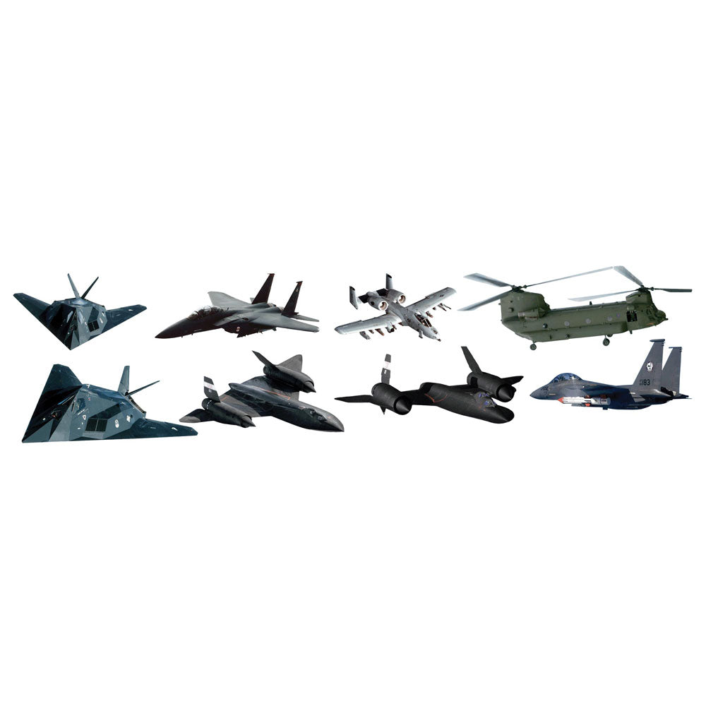 Military Aircraft Multi-Pack II Wall Decals