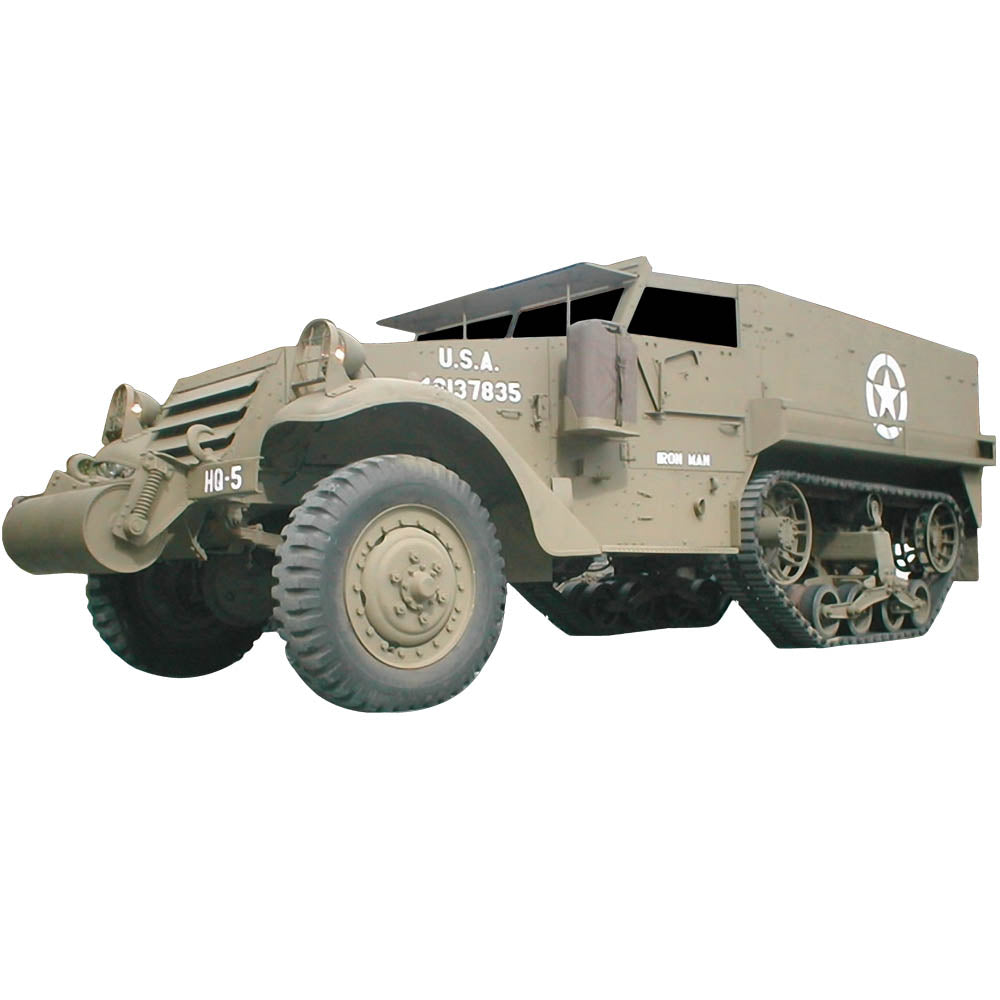 Army Half-Track Wall Decal | 11"x24"