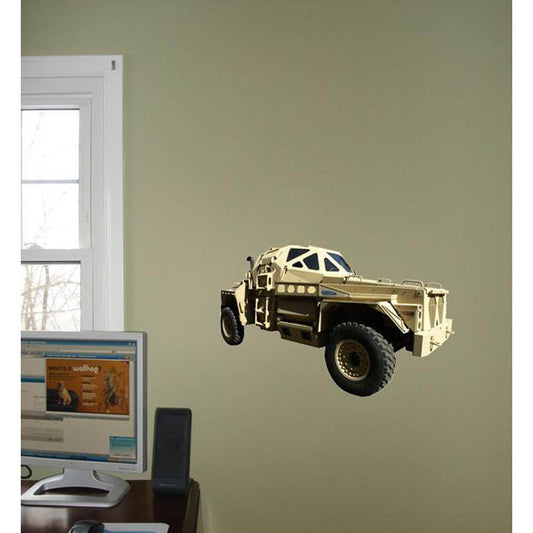 Military Humvee Wall Decal | 15.5"x24"