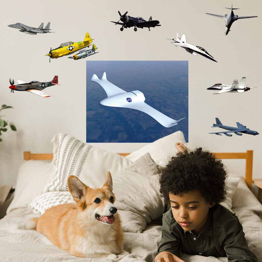 Military Aircraft Multi-Pack III Wall Decals