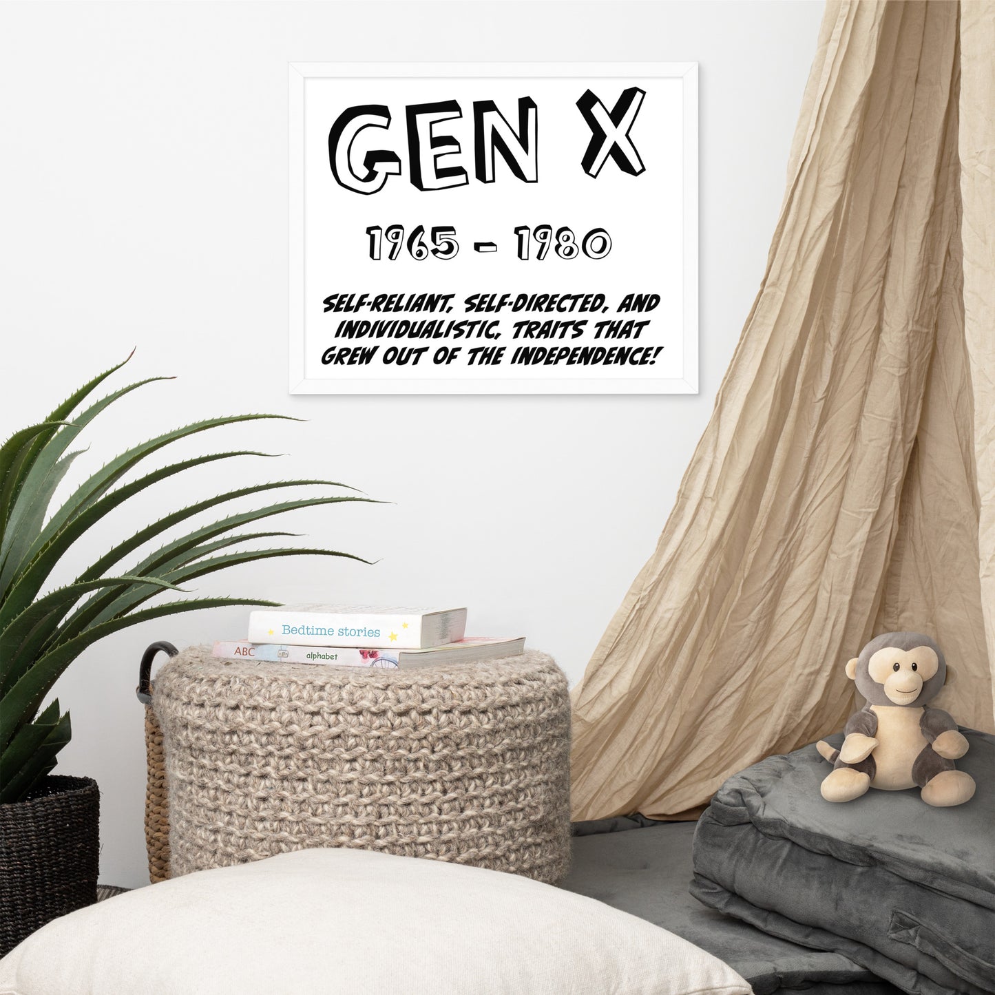 GENX 954 Siganture Framed photo paper poster