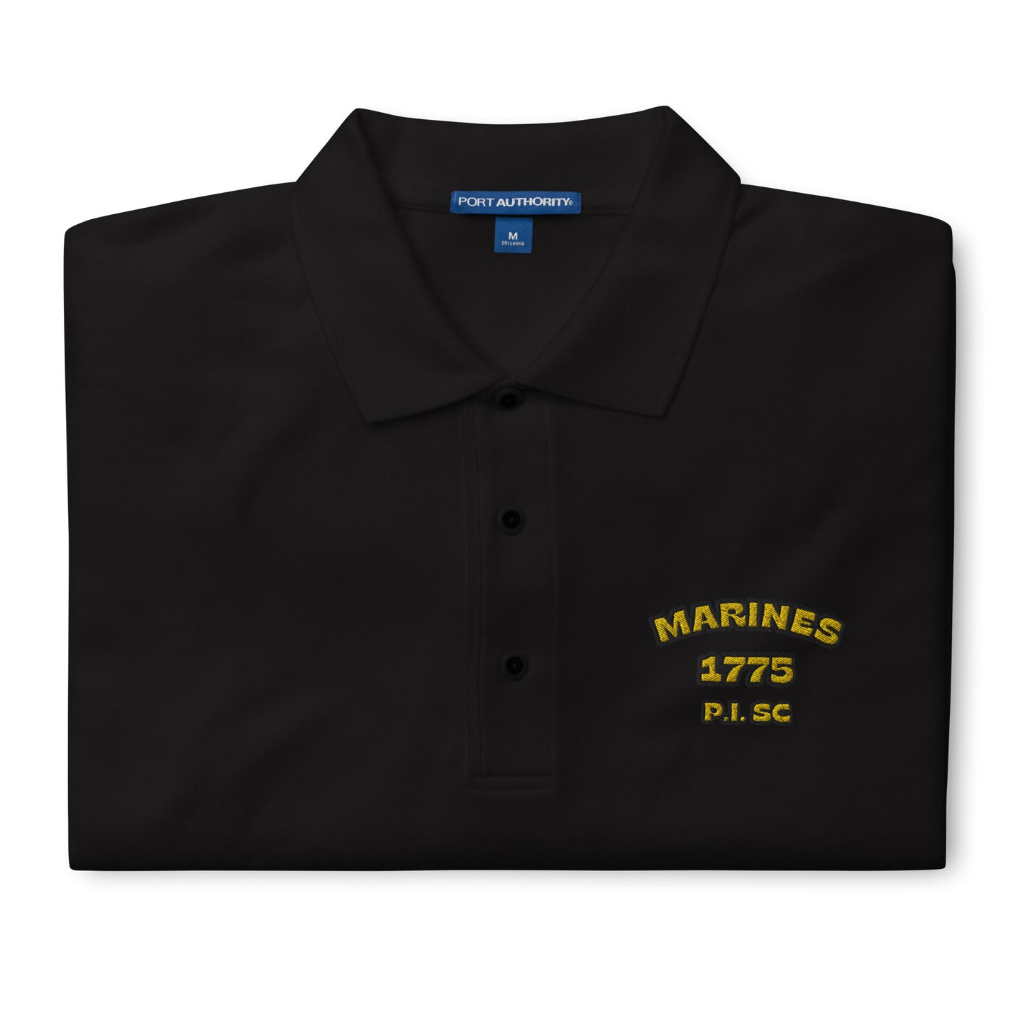 Marines Parris Island 954 Signature Men's Premium Polo