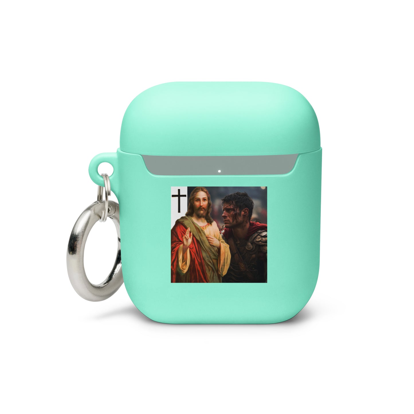 Roman Soldier's Prayer Rubber Case for AirPods®