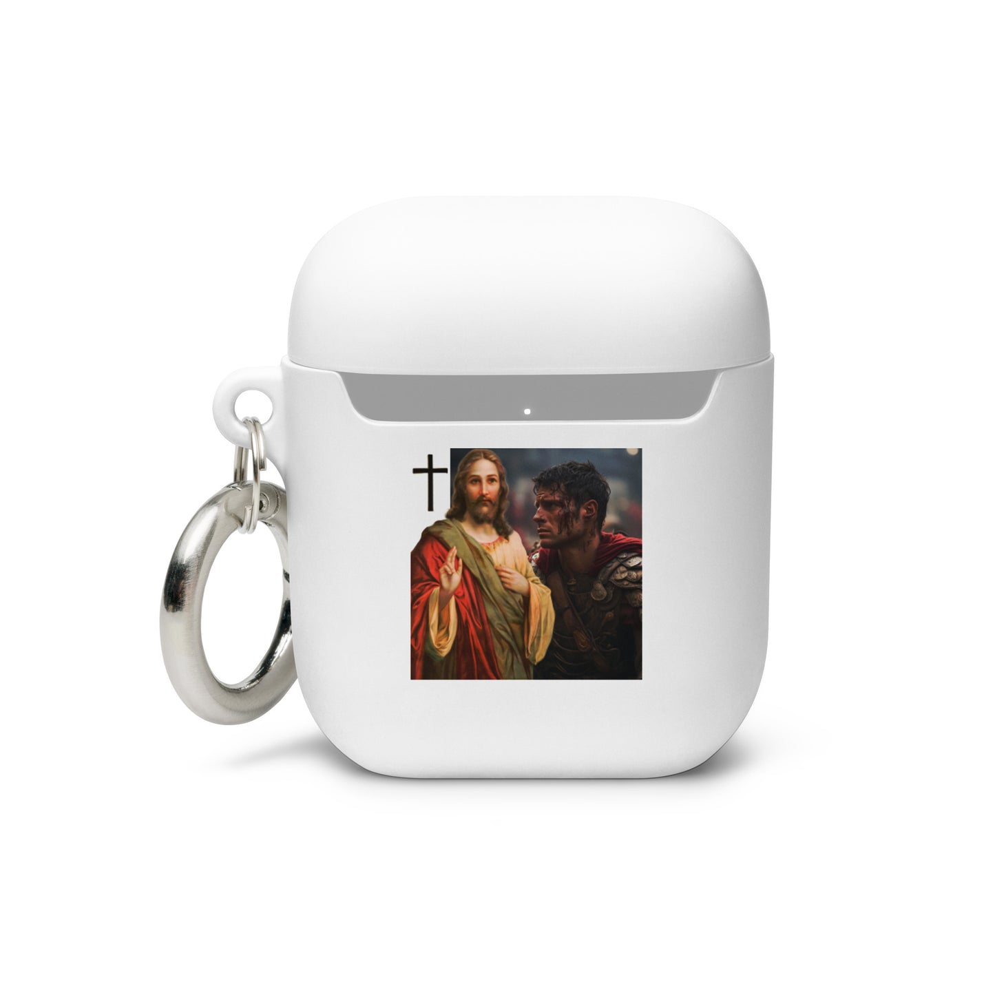 Roman Soldier's Prayer Rubber Case for AirPods®