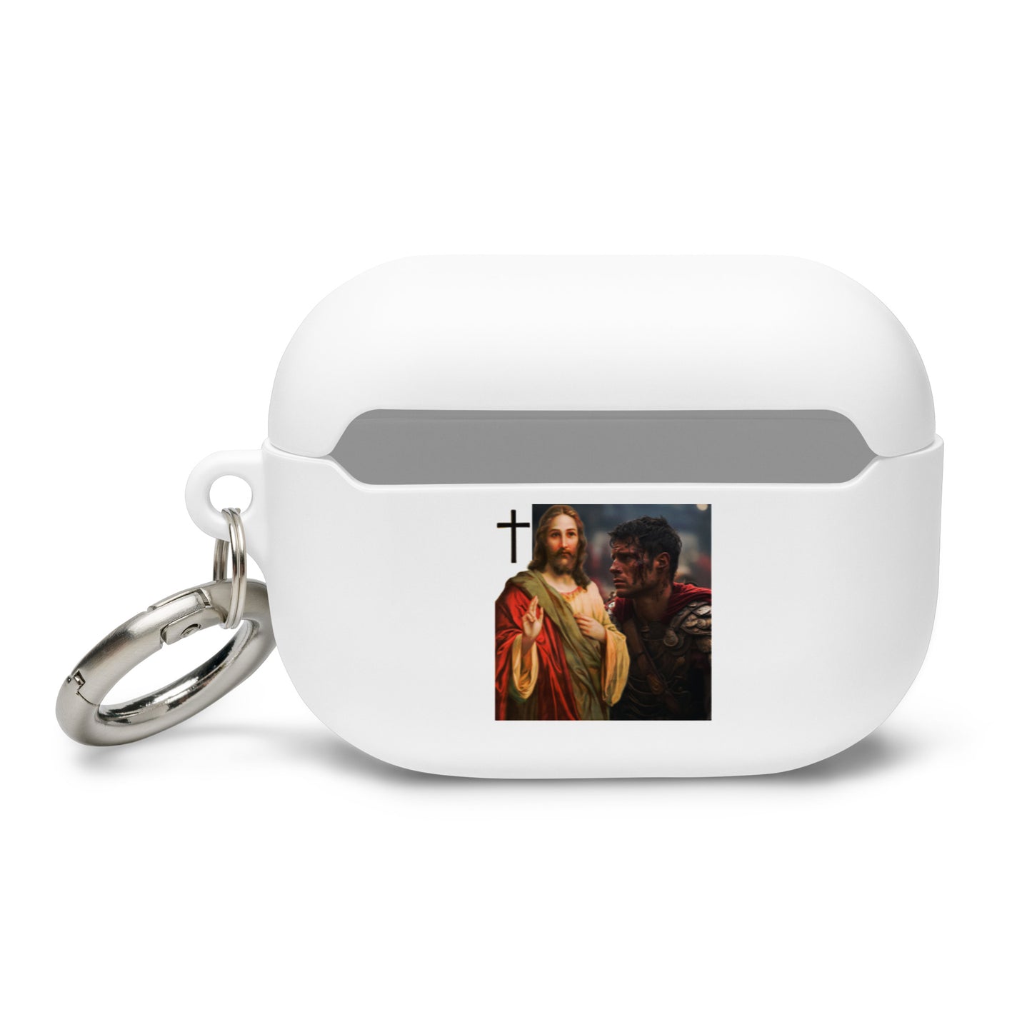 Roman Soldier's Prayer Rubber Case for AirPods®