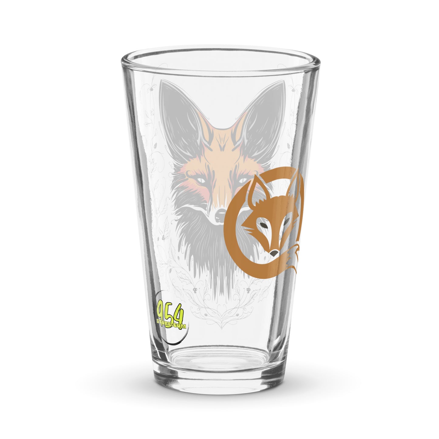 Fox Head 954 Signature Shaker pint glass