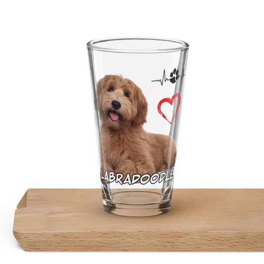 Labradoodle 954 Signature pint glass