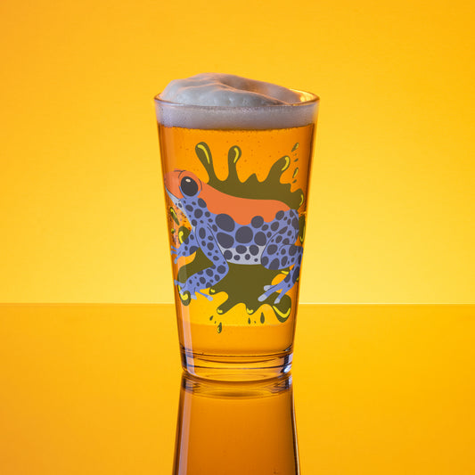 Spotted Frog 954 Signature Shaker pint glass