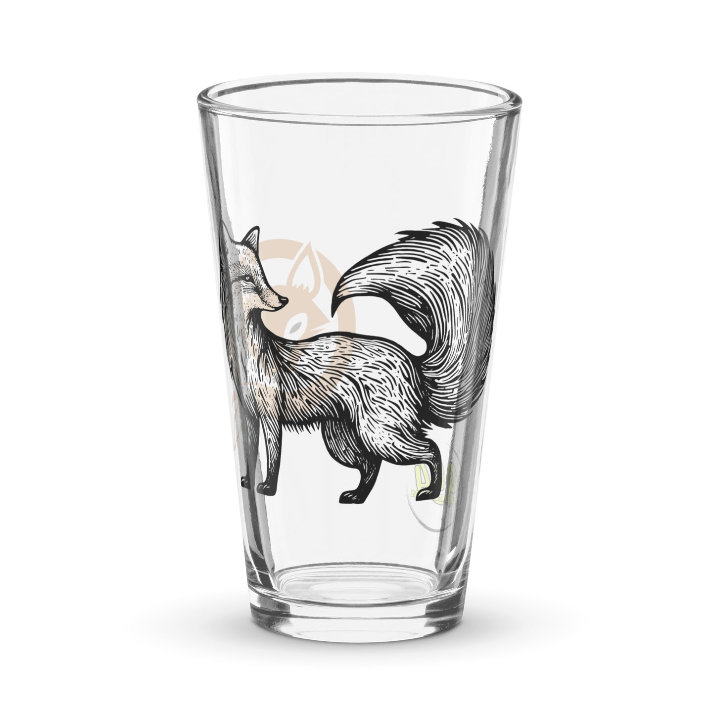 Fox Tail 954 Signature Shaker pint glass