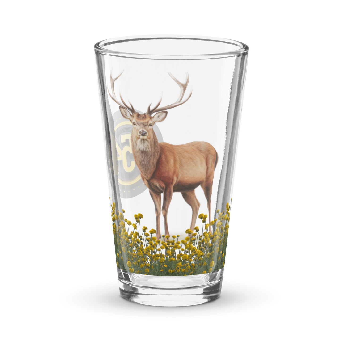 Spotted 954 Siganture Shaker pint glass