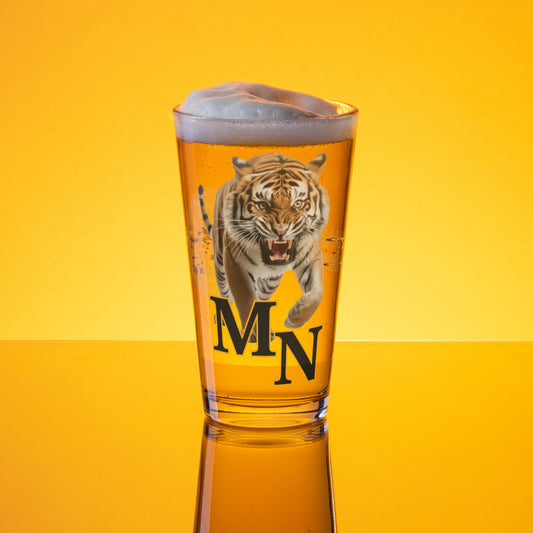 MN Tiger #4 954 Signature Shaker pint glass