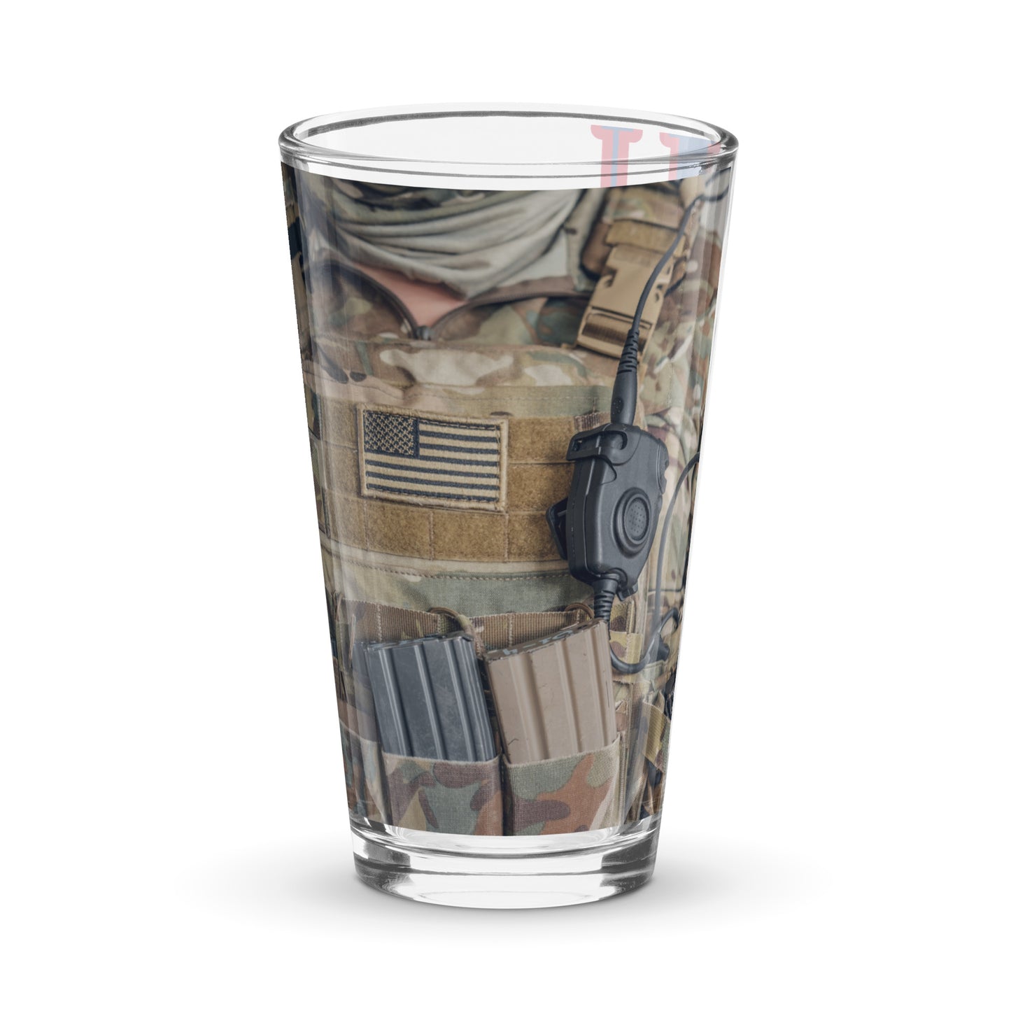 Uniform 954 Signature Shaker pint glass