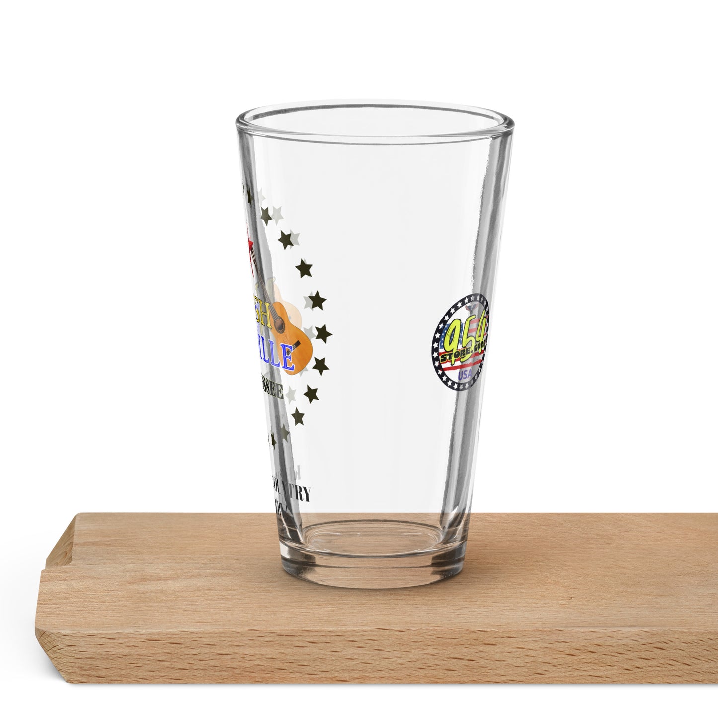 Nashville 954 Signature Shaker pint glass