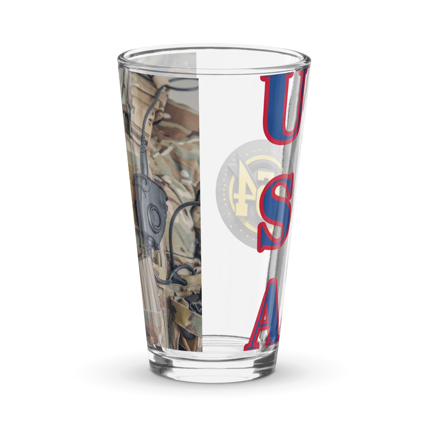 Uniform 954 Signature Shaker pint glass