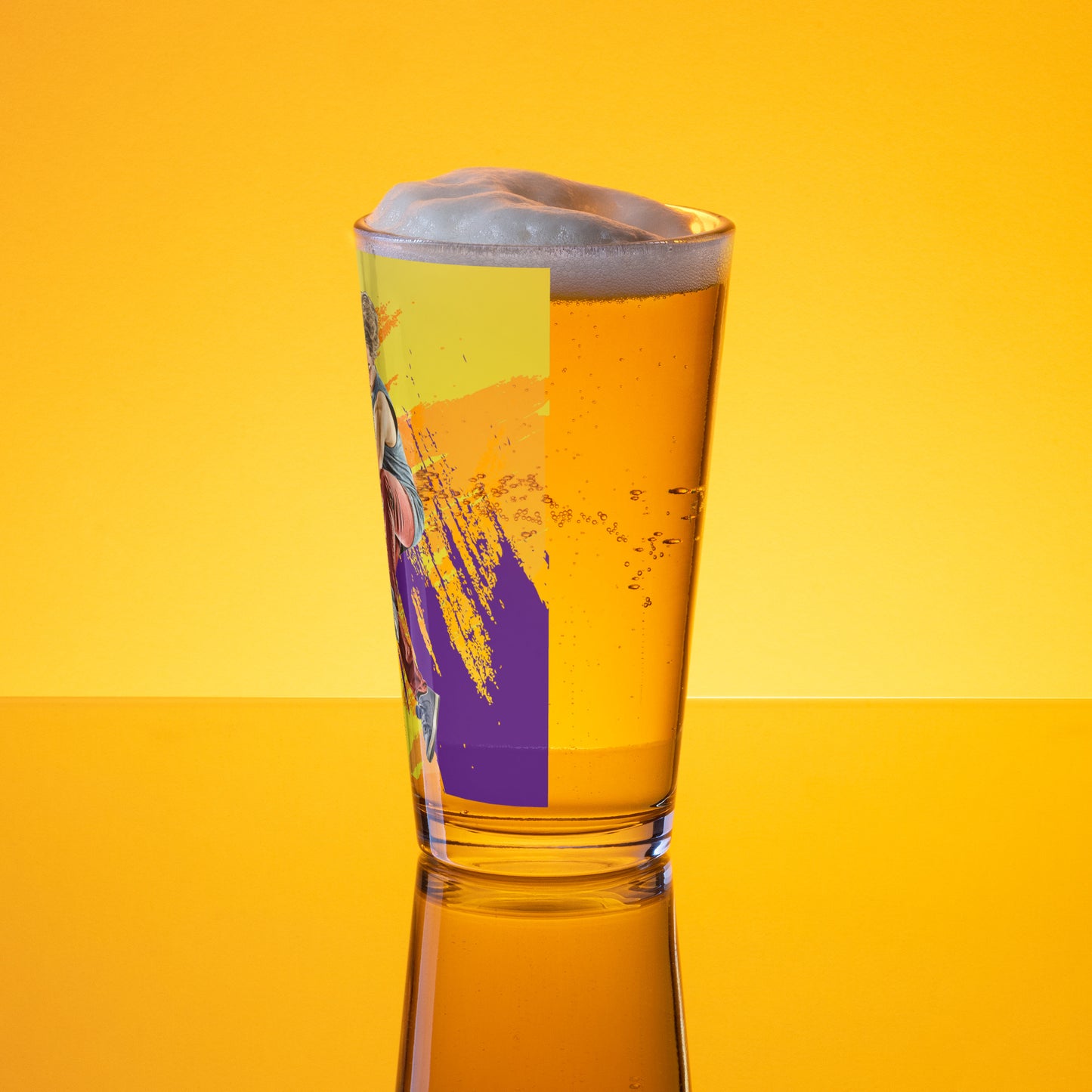 Skateboarder 954 Signature Shaker pint glass