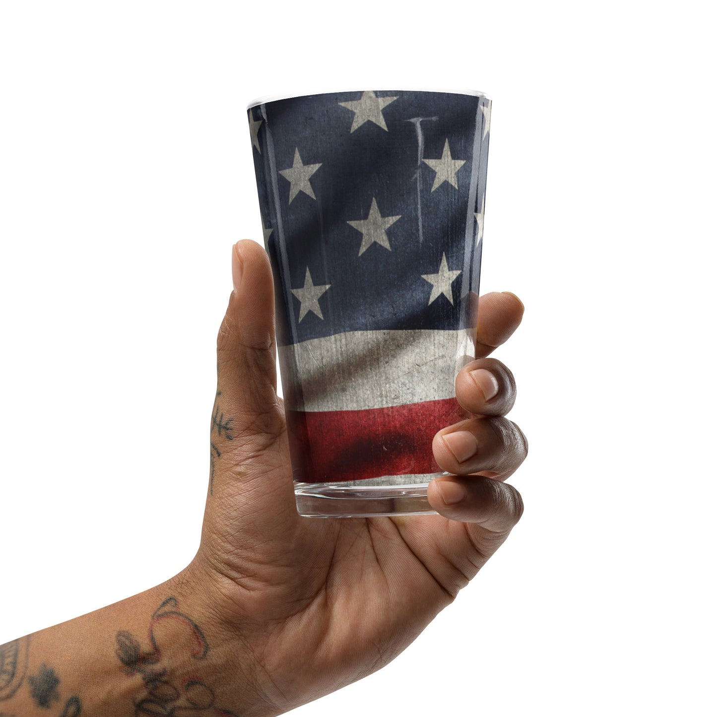 Independence Day 954 Shaker pint glass