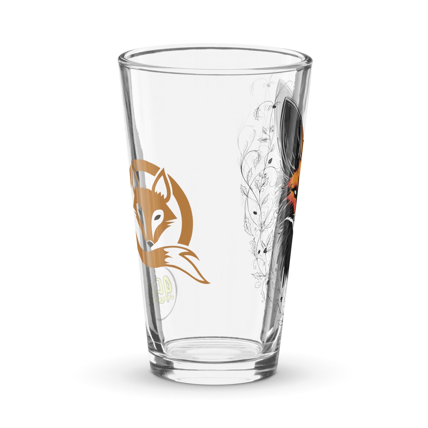 Fox Head 954 Signature Shaker pint glass