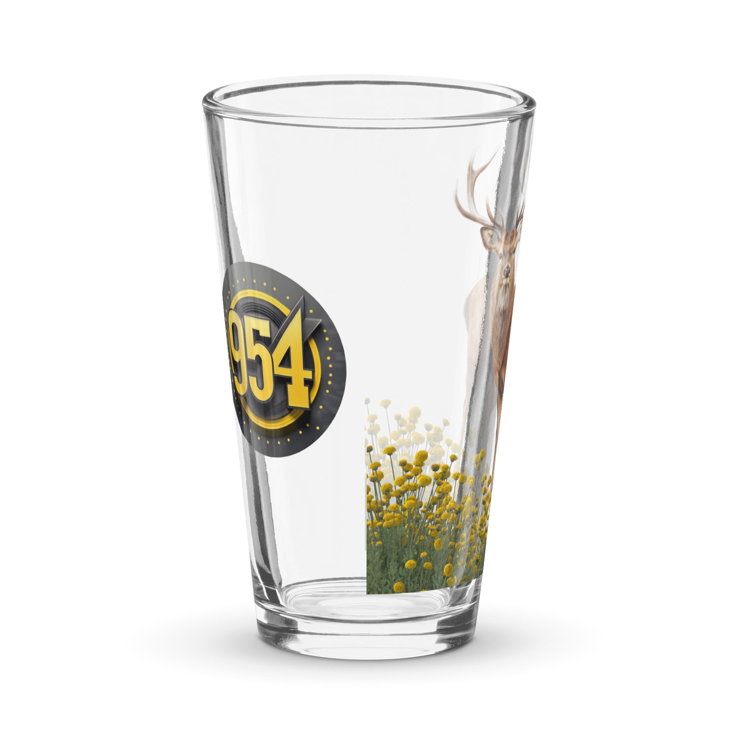 Spotted 954 Siganture Shaker pint glass