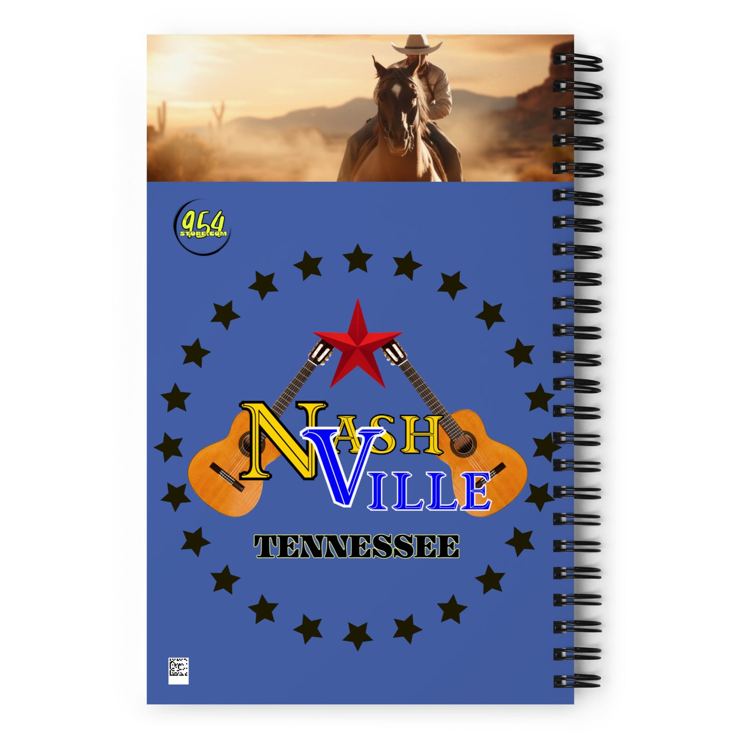 Nashville 954 Signature Spiral notebook