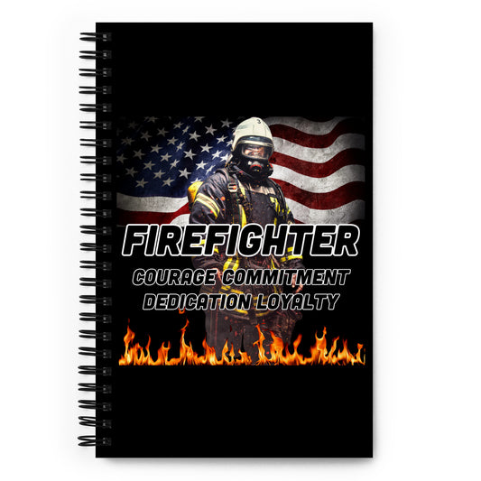 Firefighter 954 Spiral notebook