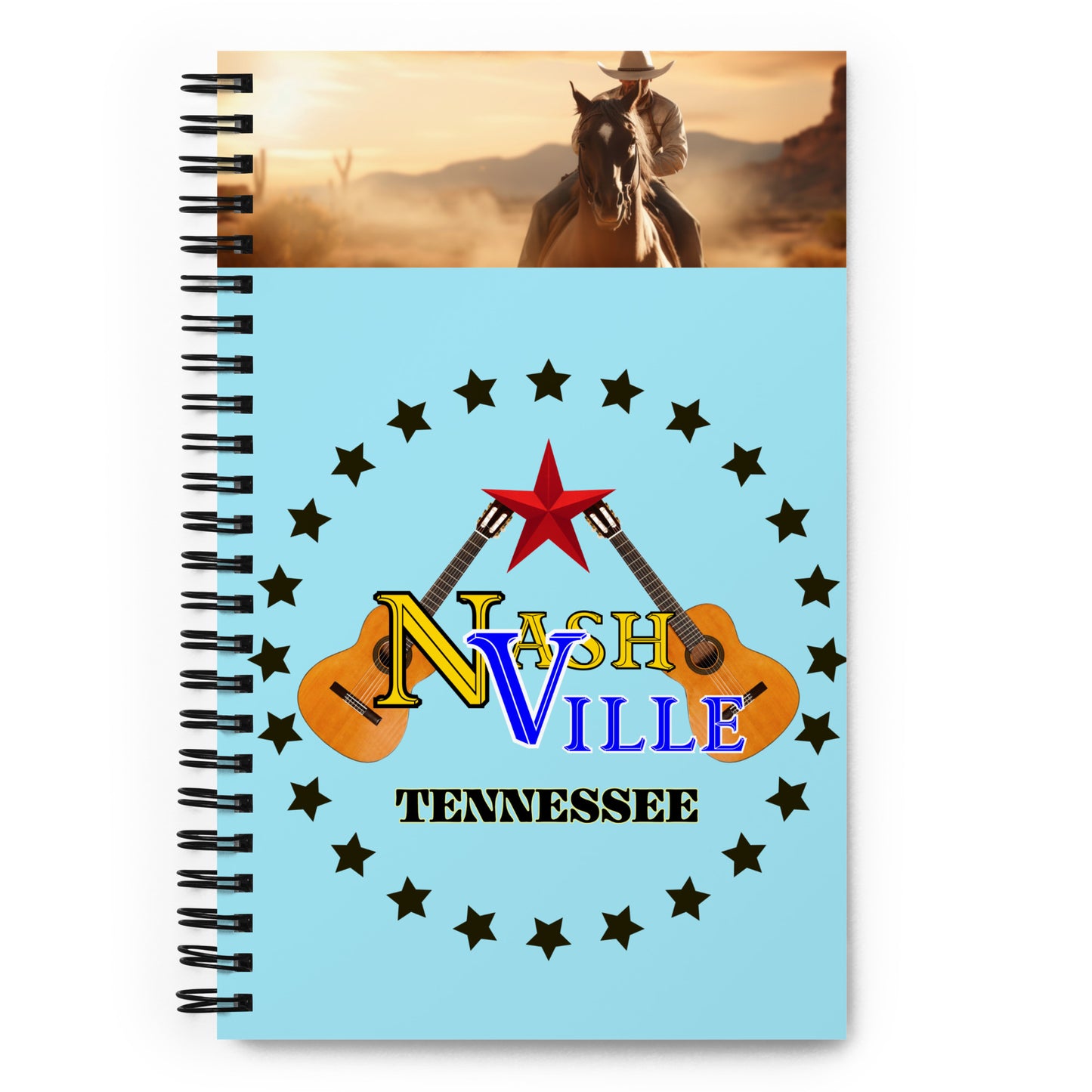 Nashville 954 Signature Spiral notebook