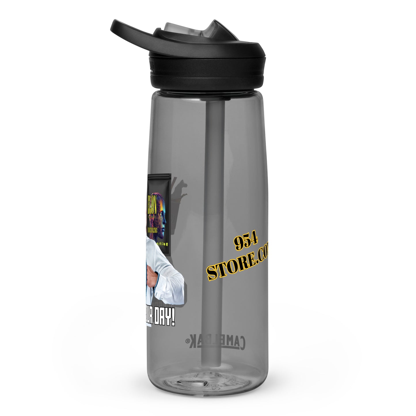 ELON Coffee 954 Signature Sports water bottle