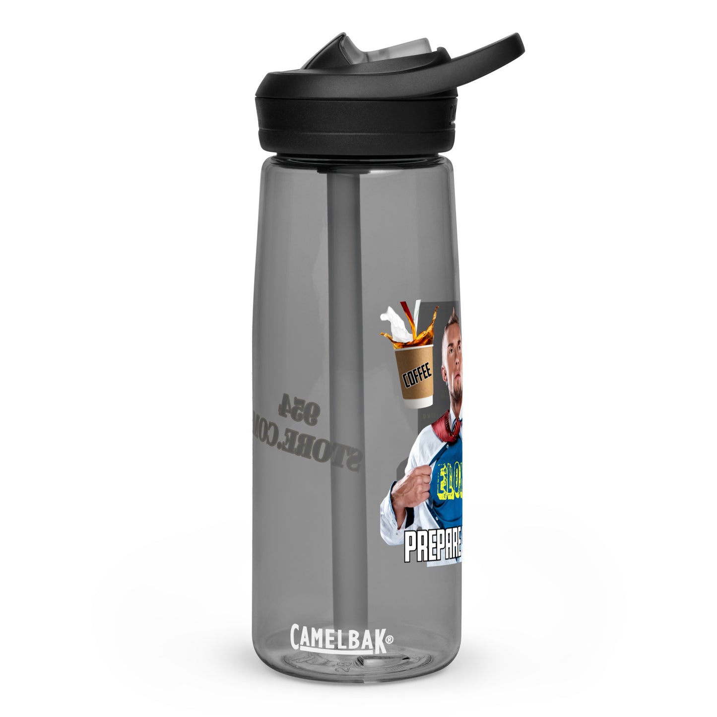 ELON Coffee 954 Signature Sports water bottle