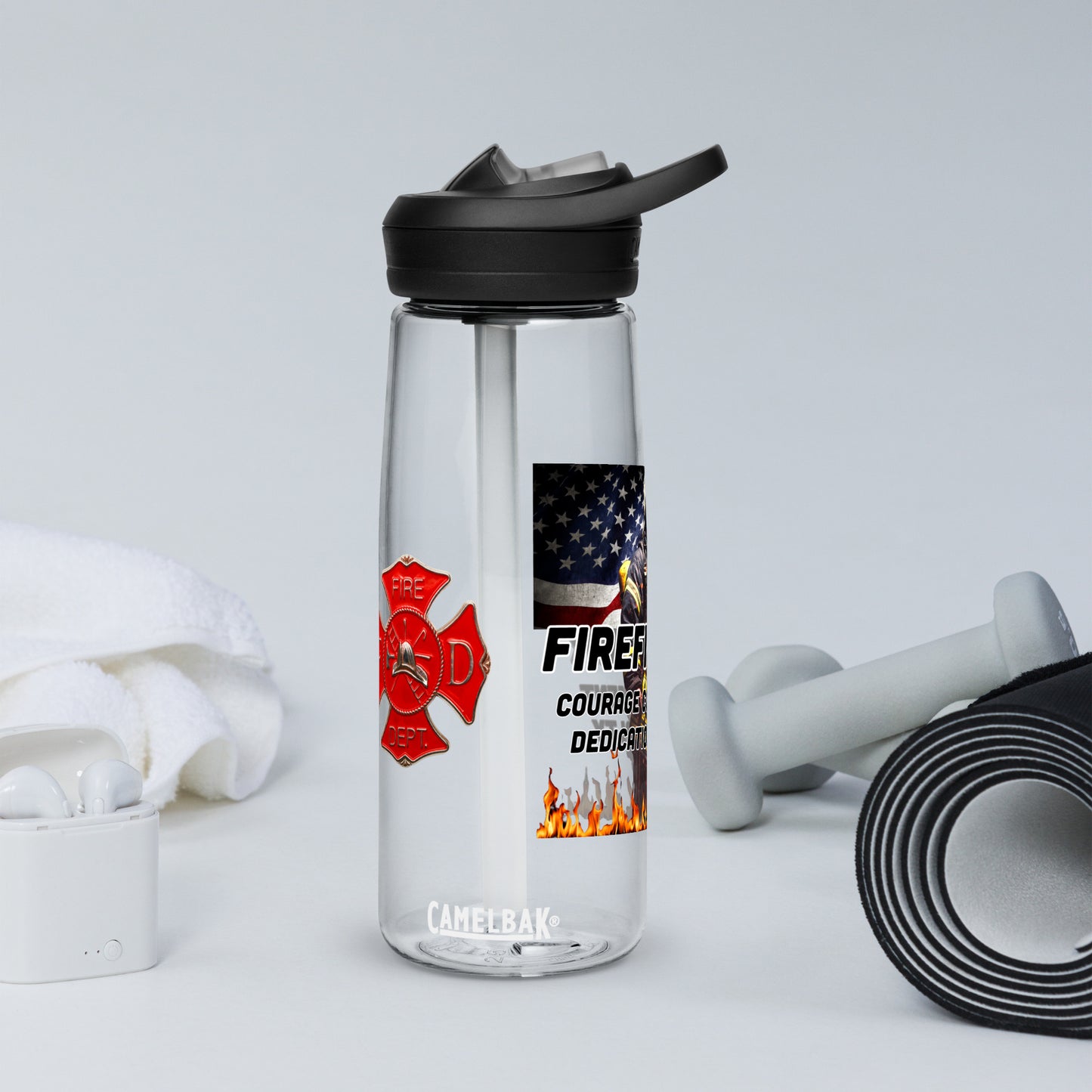 Firefighter 954 Sports water bottle