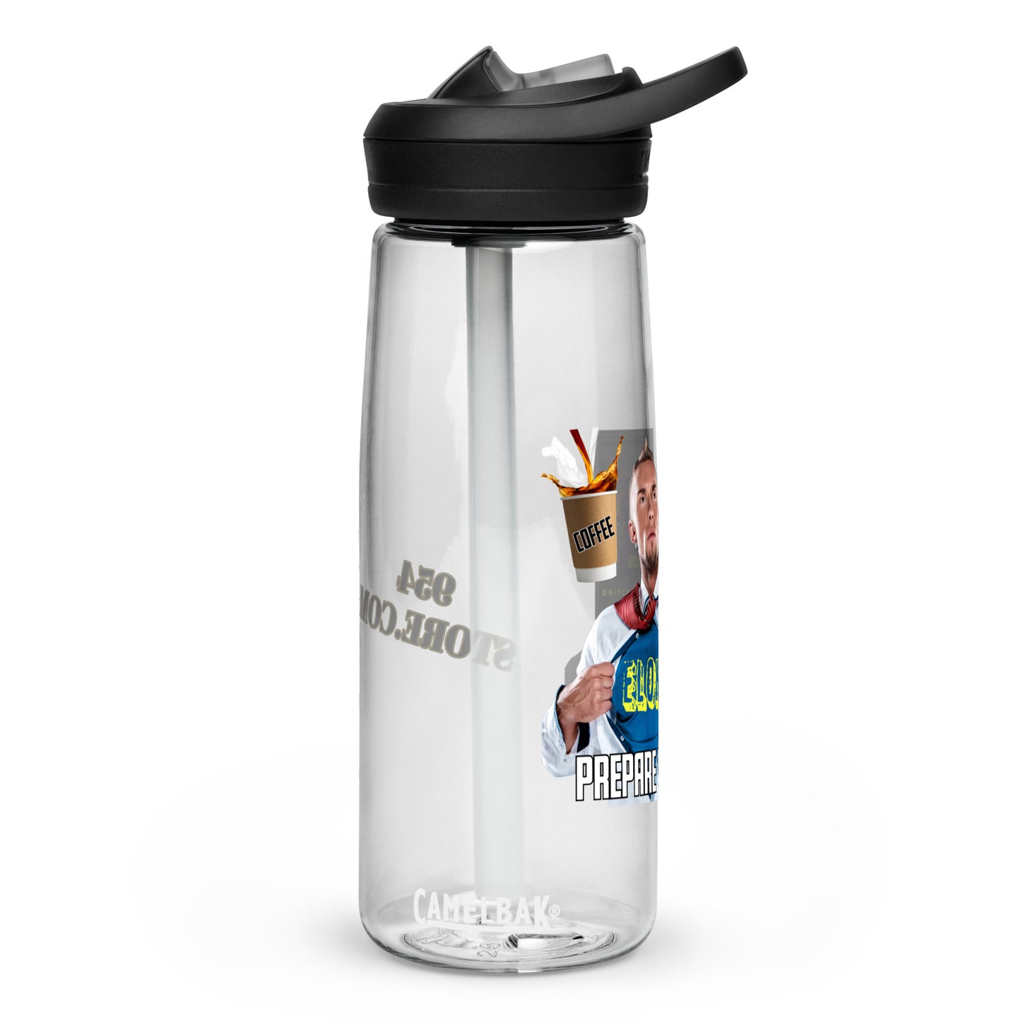 ELON Coffee 954 Signature Sports water bottle