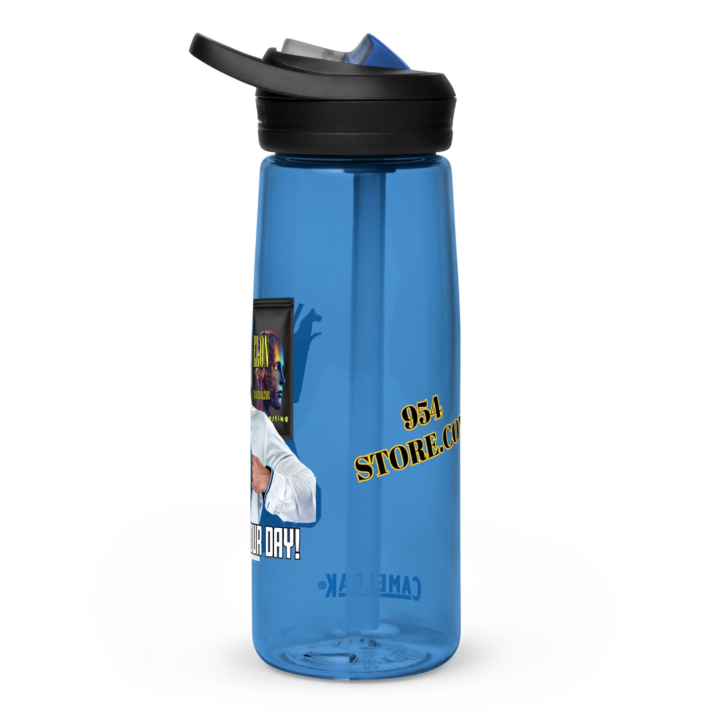 ELON Coffee 954 Signature Sports water bottle