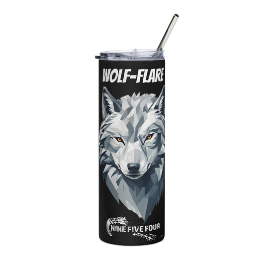 The Wolf-Flare 954 Signature Stainless steel tumbler