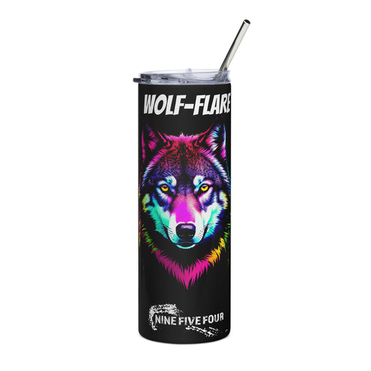 The Wolf-Flare 954 Signature Stainless steel tumbler