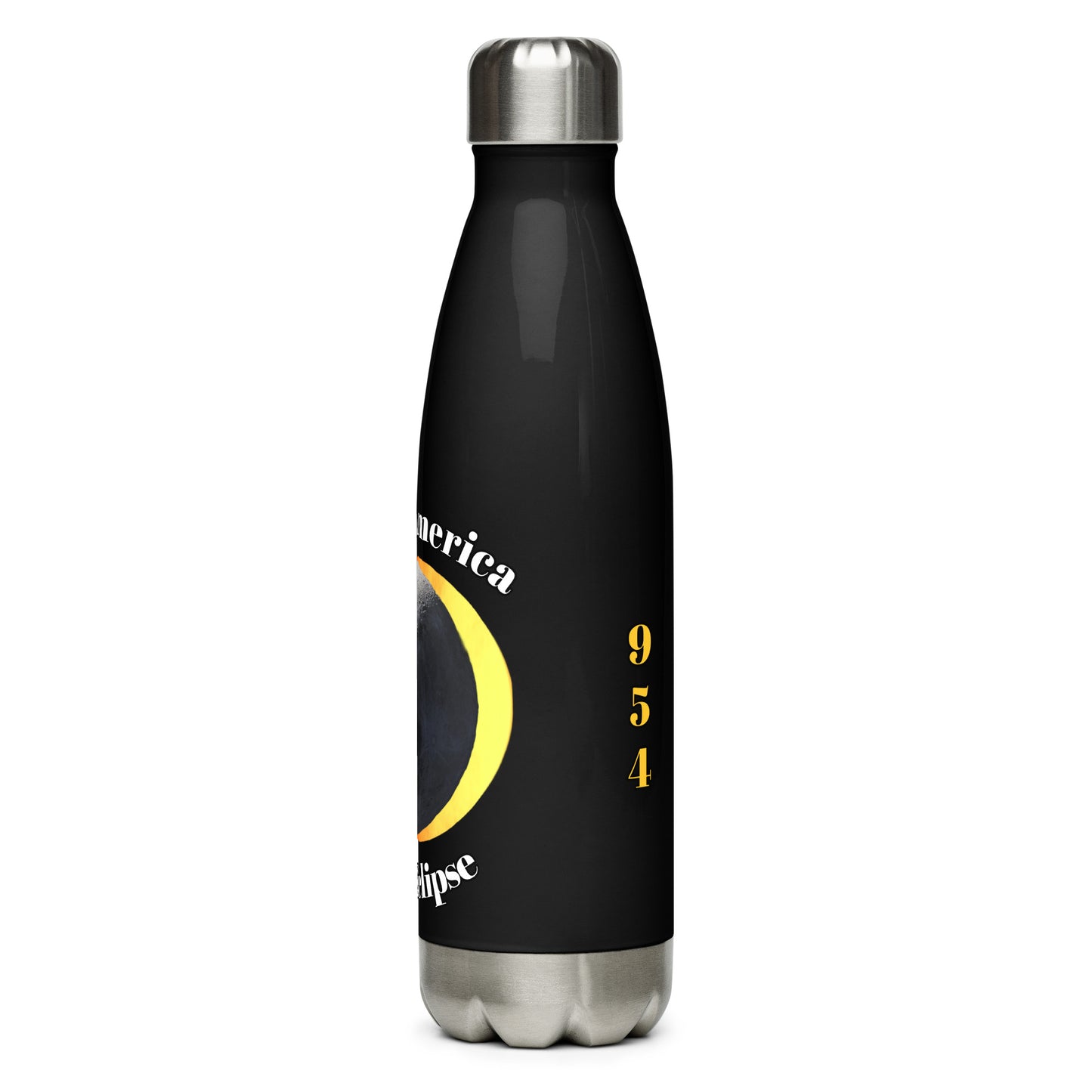 North America Solar Eclipse '24 954 Signature Stainless steel water bottle