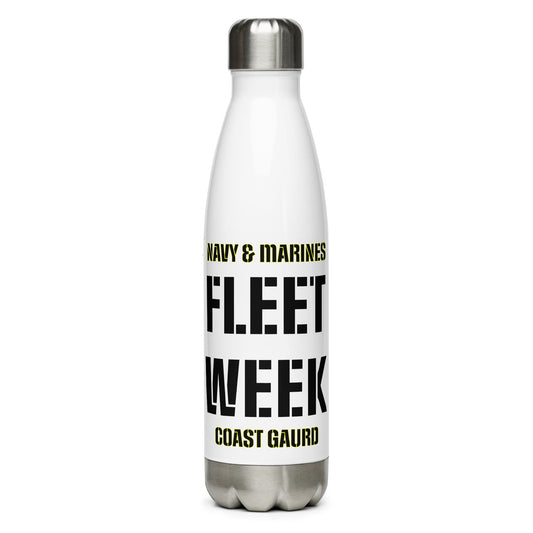 Fleet Week 954 Siganture Stainless steel water bottle