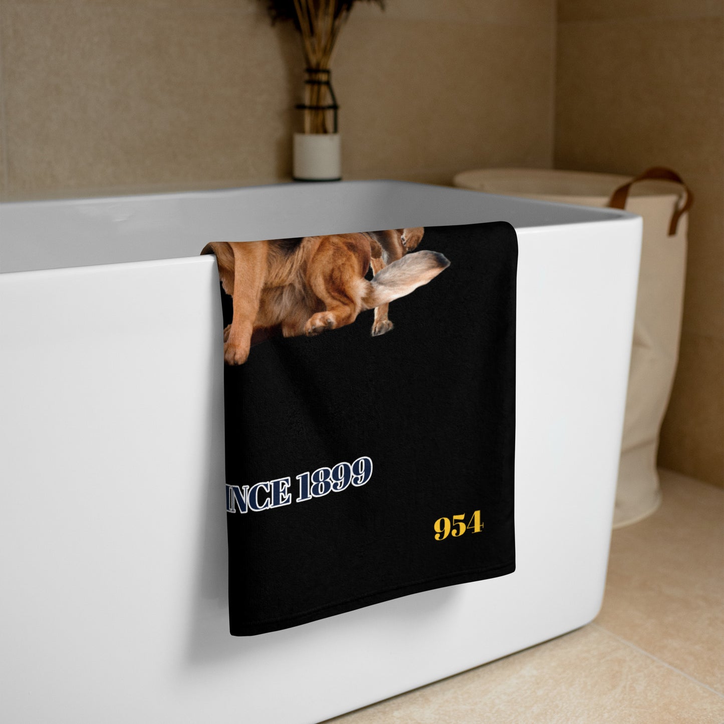 The German Shepherd 954 Signature Towel