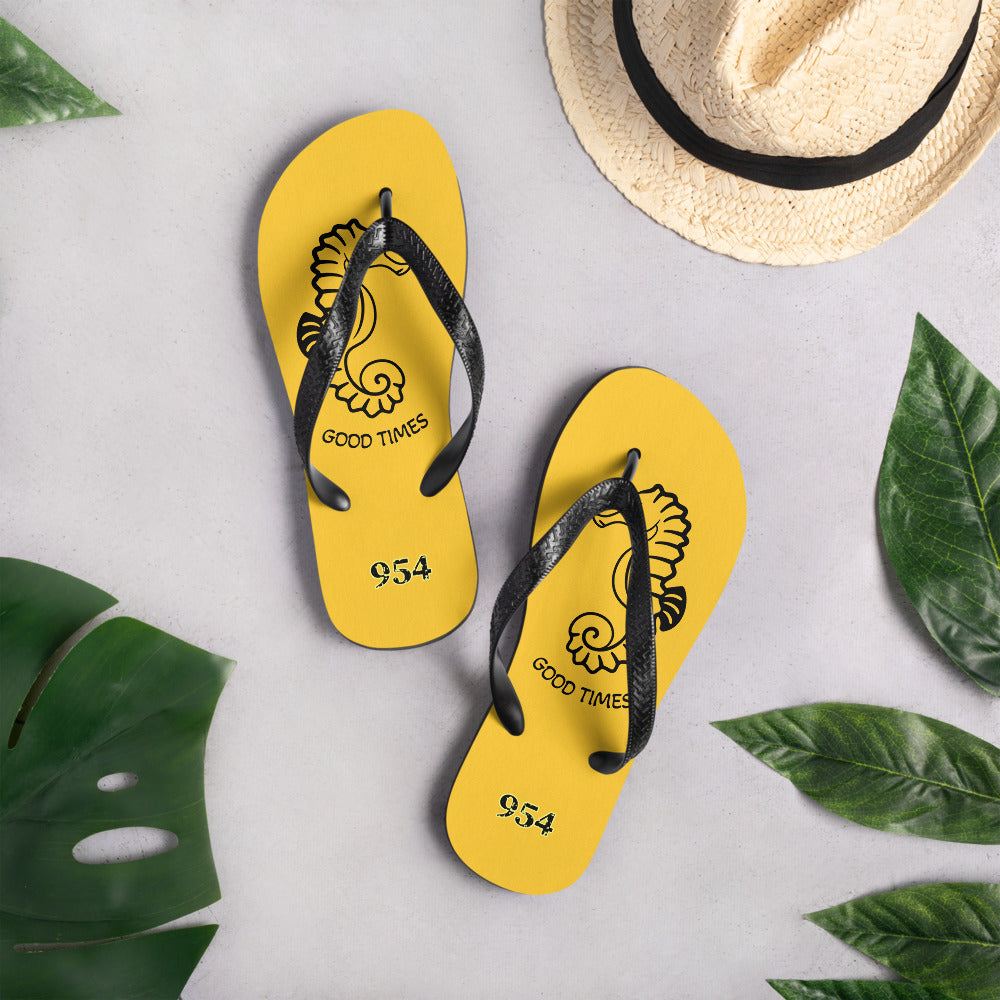 Seahorses VI 954 Signature Flip-Flops