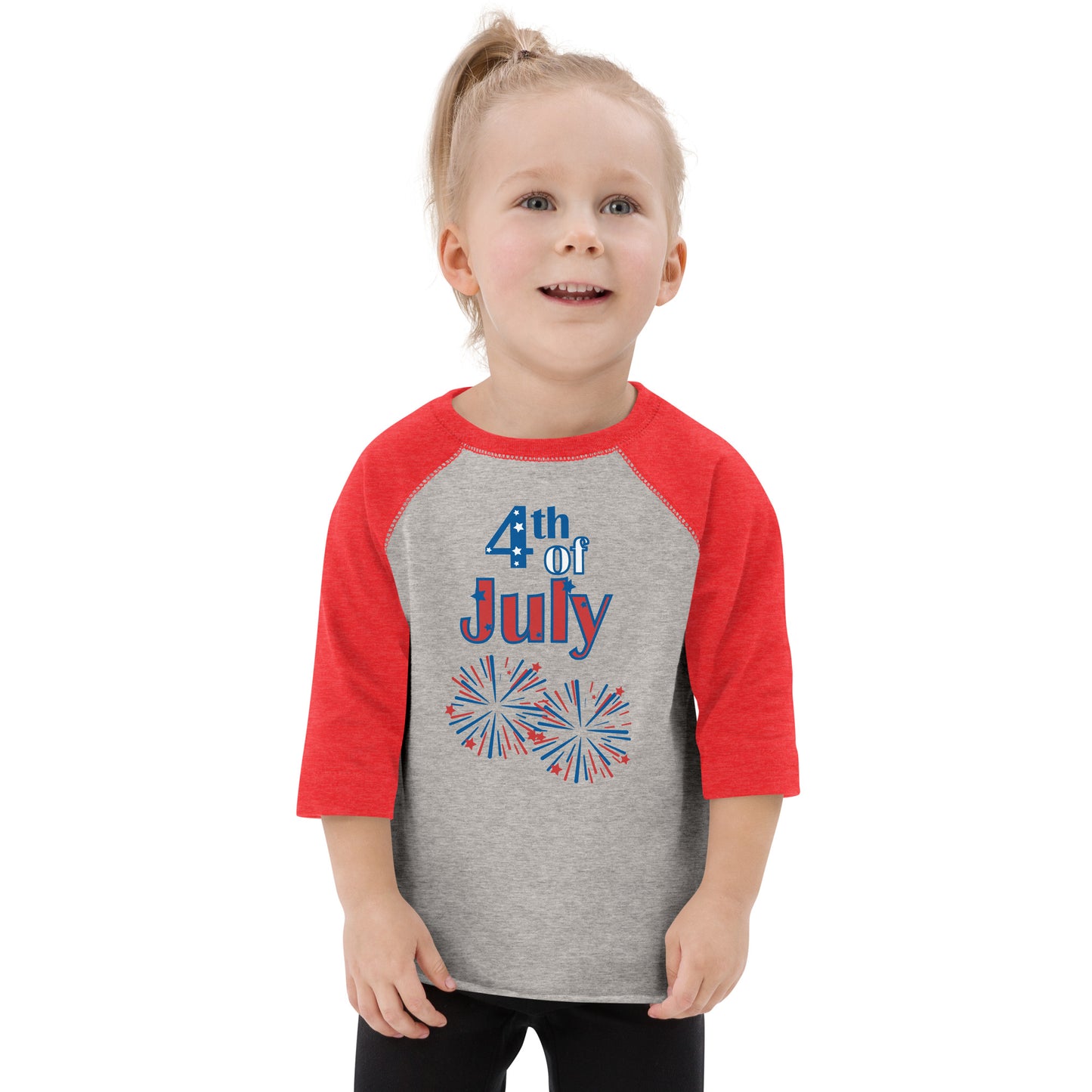 July 4th 954 Signature Toddler baseball shirt