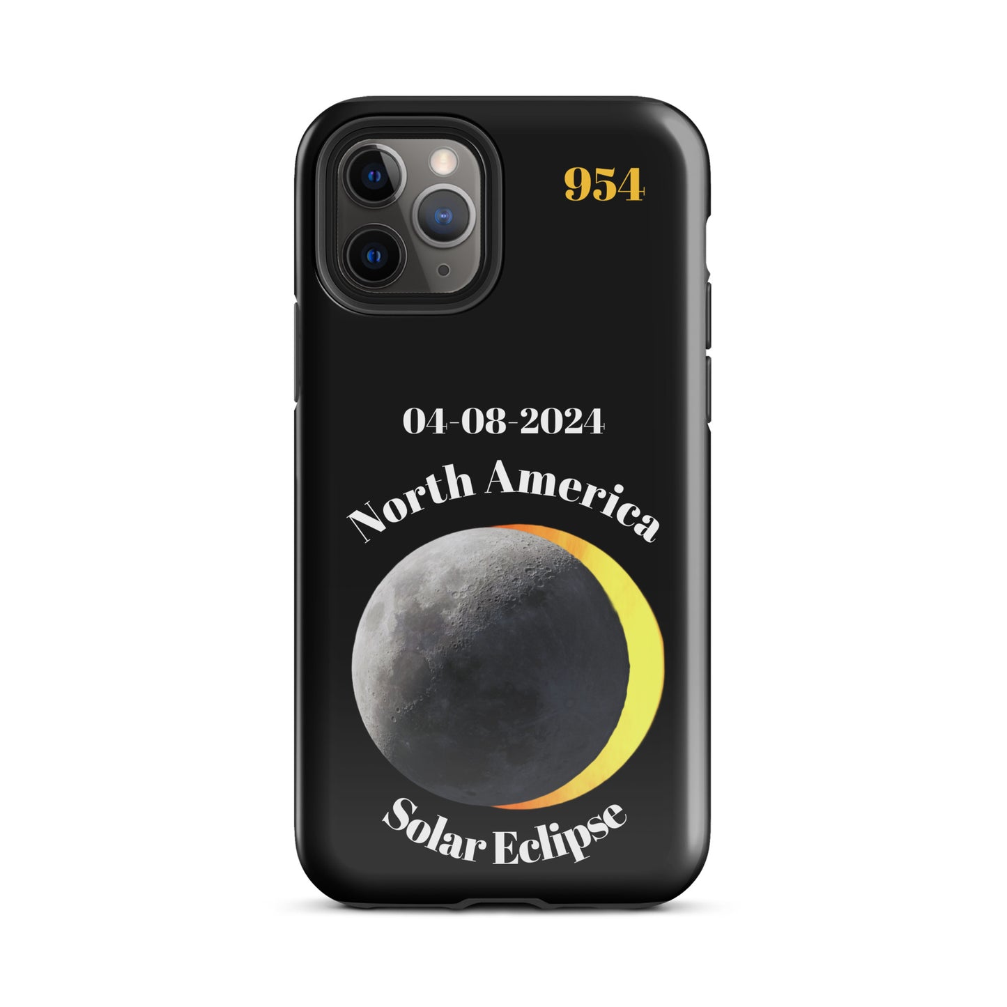 North America Solar Eclipse '24 954 Signature Tough Case for iPhone®