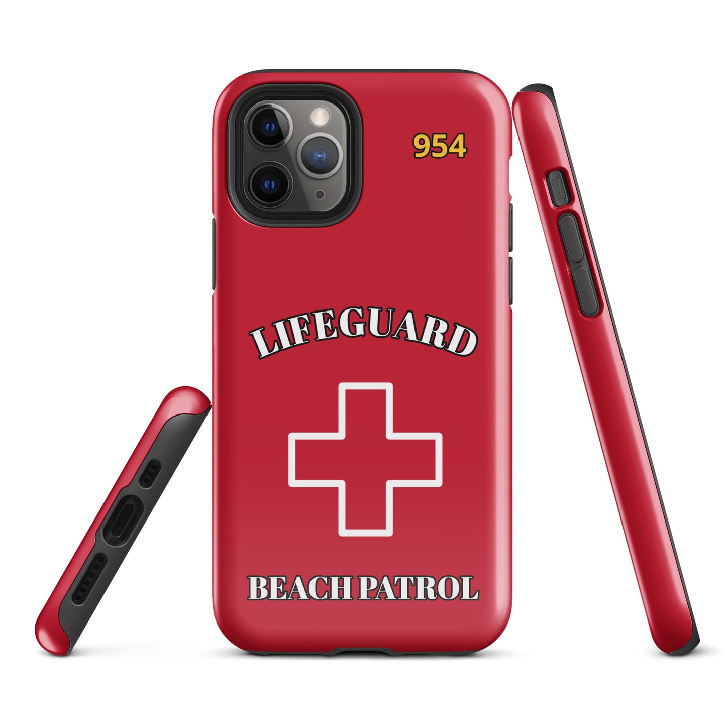 Ocean City 954 Lifeguard Tough Case for iPhone®