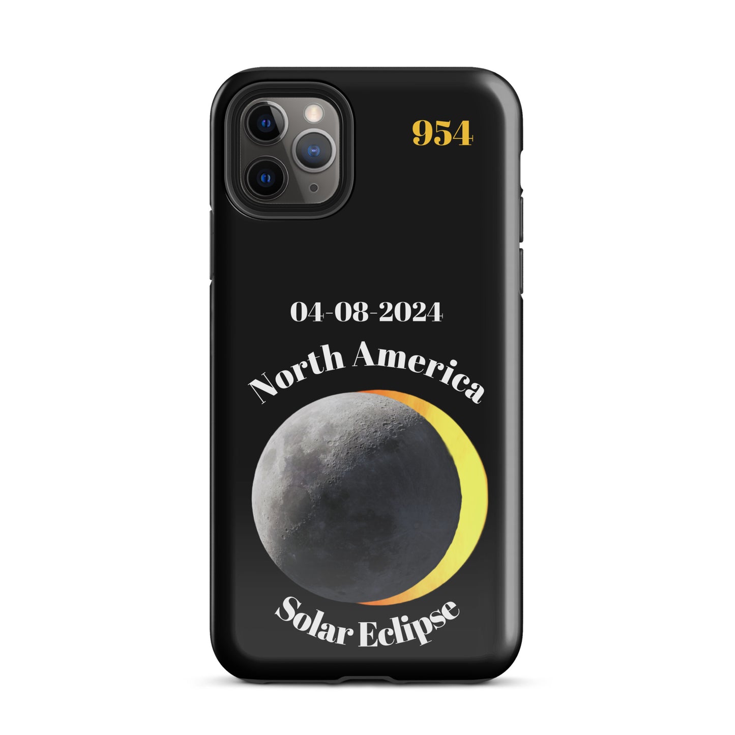 North America Solar Eclipse '24 954 Signature Tough Case for iPhone®