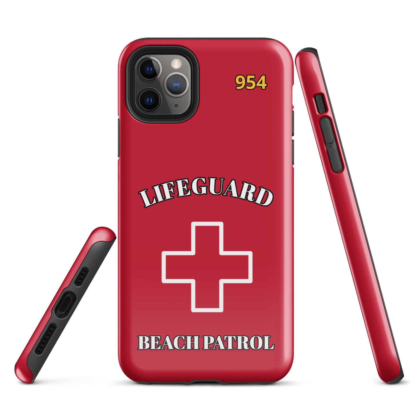 Ocean City 954 Lifeguard Tough Case for iPhone®