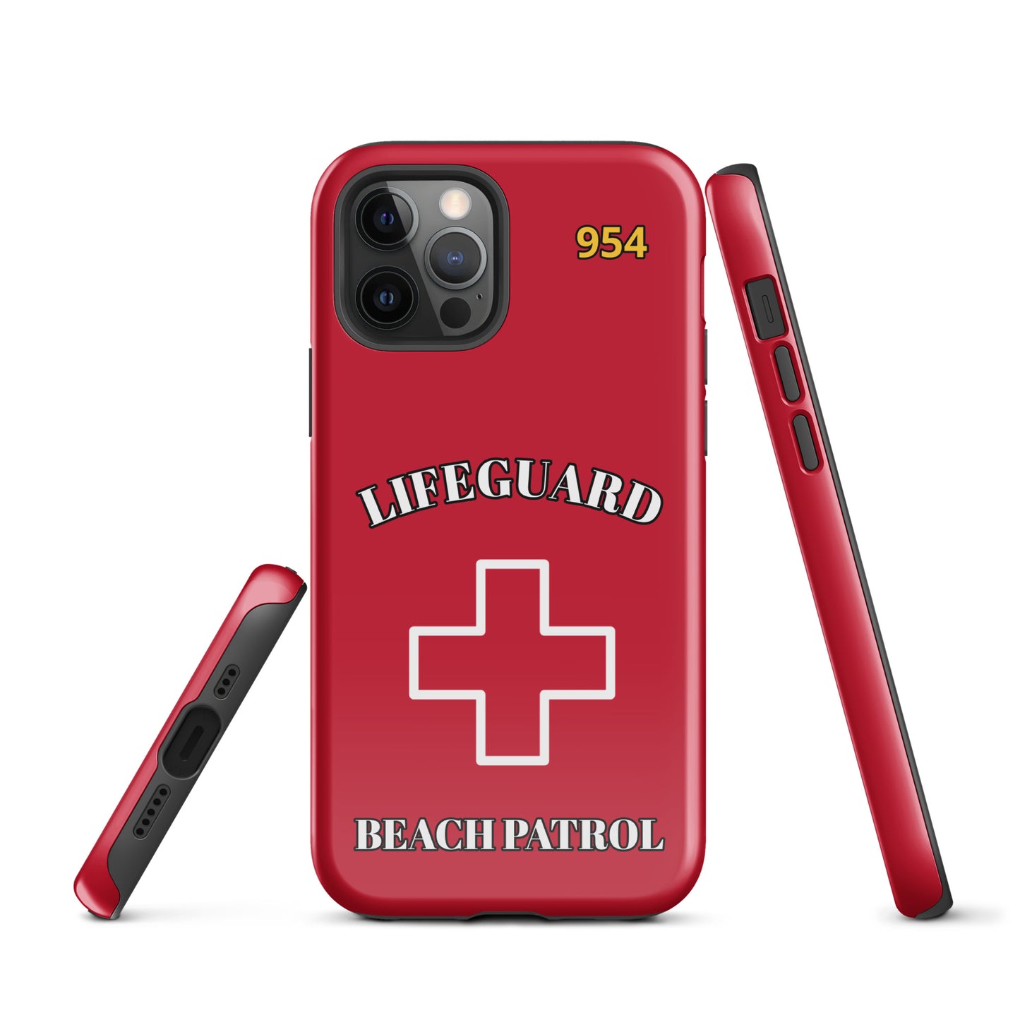 Ocean City 954 Lifeguard Tough Case for iPhone®