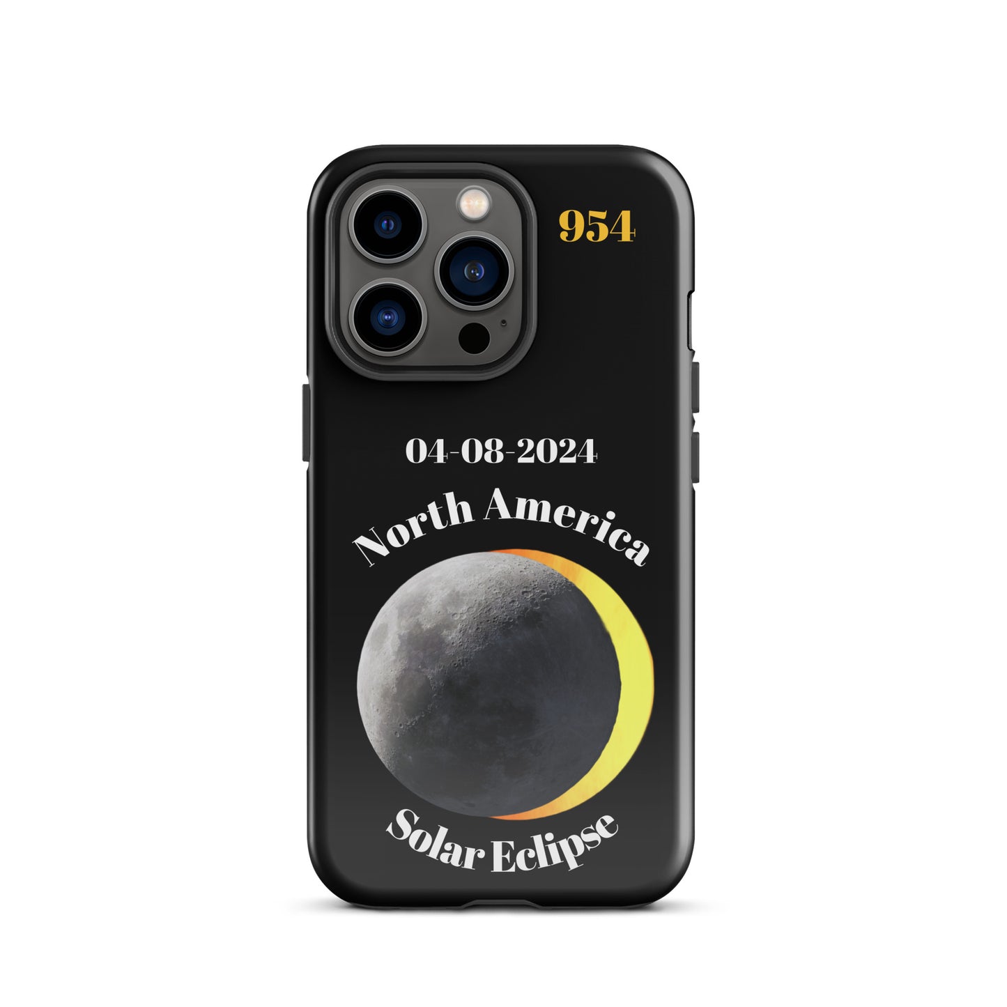 North America Solar Eclipse '24 954 Signature Tough Case for iPhone®